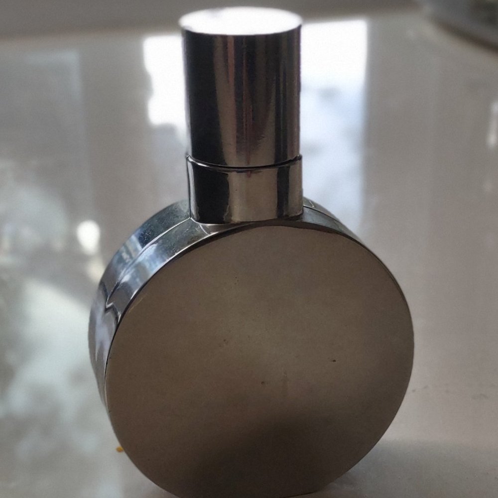 Vintage Saks Fifth Avenue Silver Tone Flask Atomizer for Fragrances